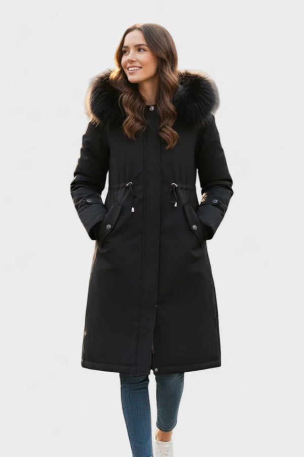 Frostra™ | Autumn jacket with hood and soft collar