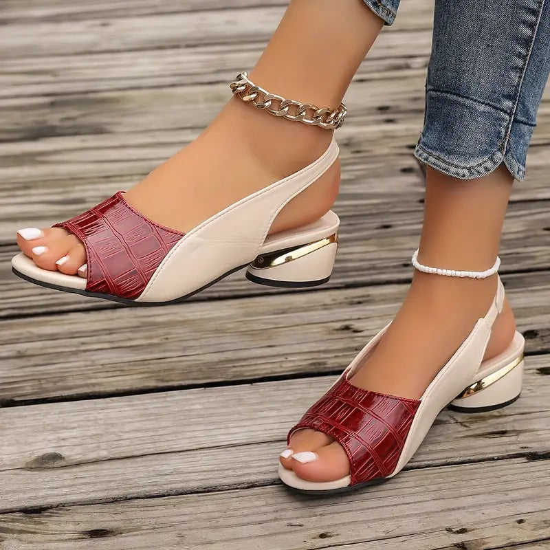 Whitney | Sandales orthopédiques élégantes en cuir™