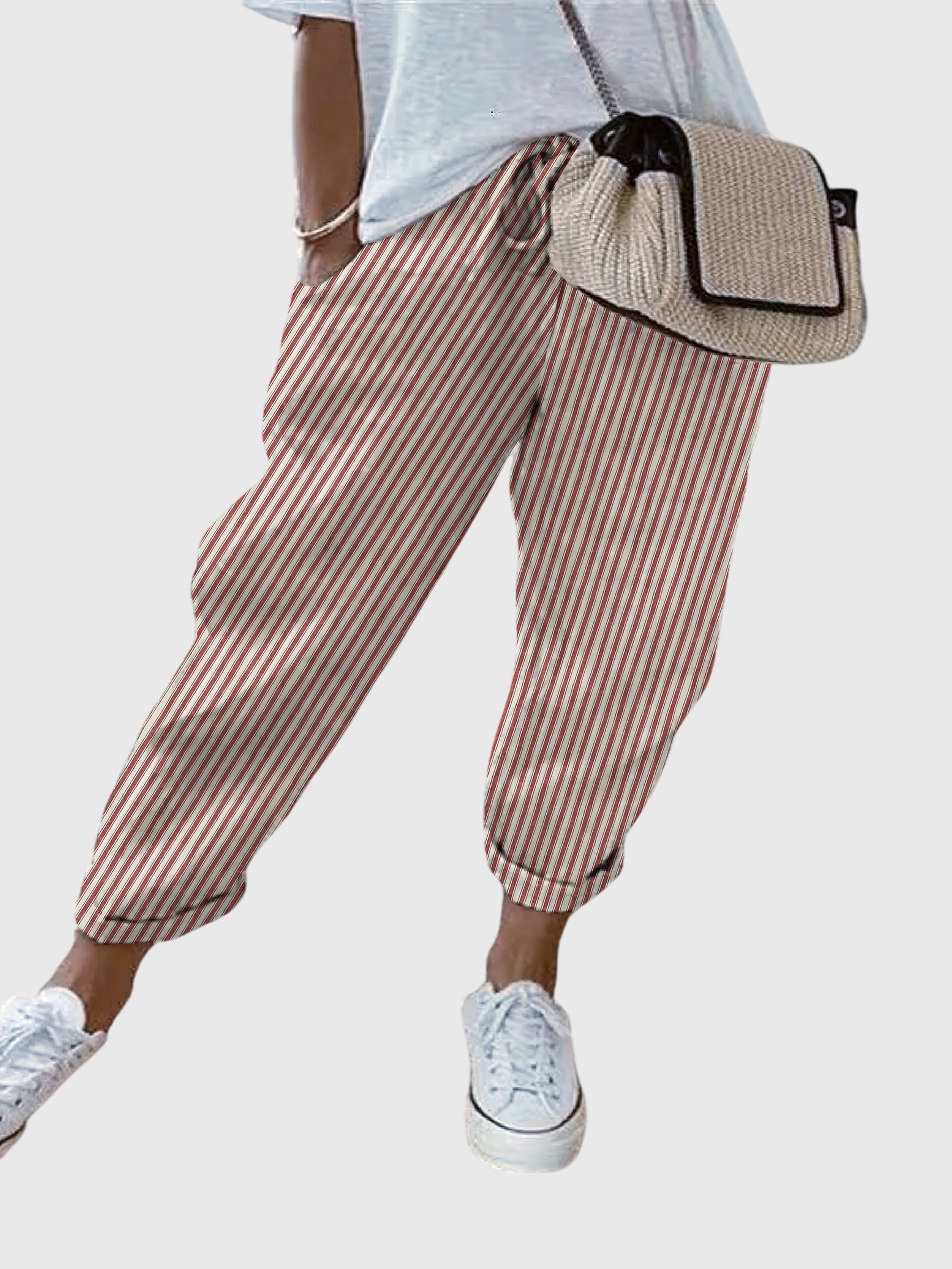 Amélia - Pantalon rayé