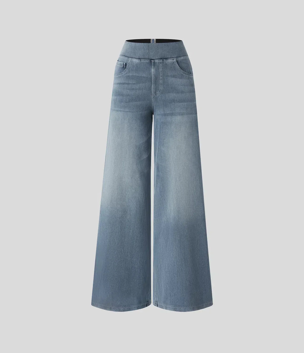 Eve | Comfortabele &amp; Elastische Broek Met Hoge Taille