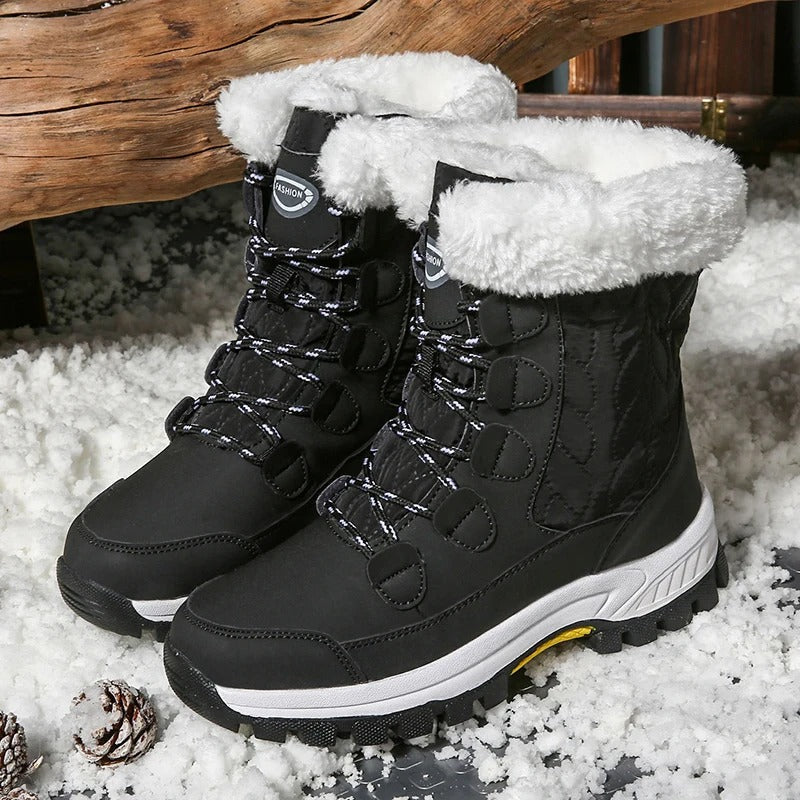 Nina™ | Ankle Boots with Fleece Lining and Deep-Grip Sole