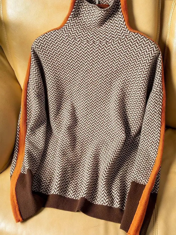Marzena | Stylish, striped sweatshirt
