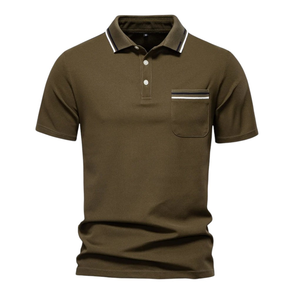 Roman™ | Men's polo shirt with contrast details