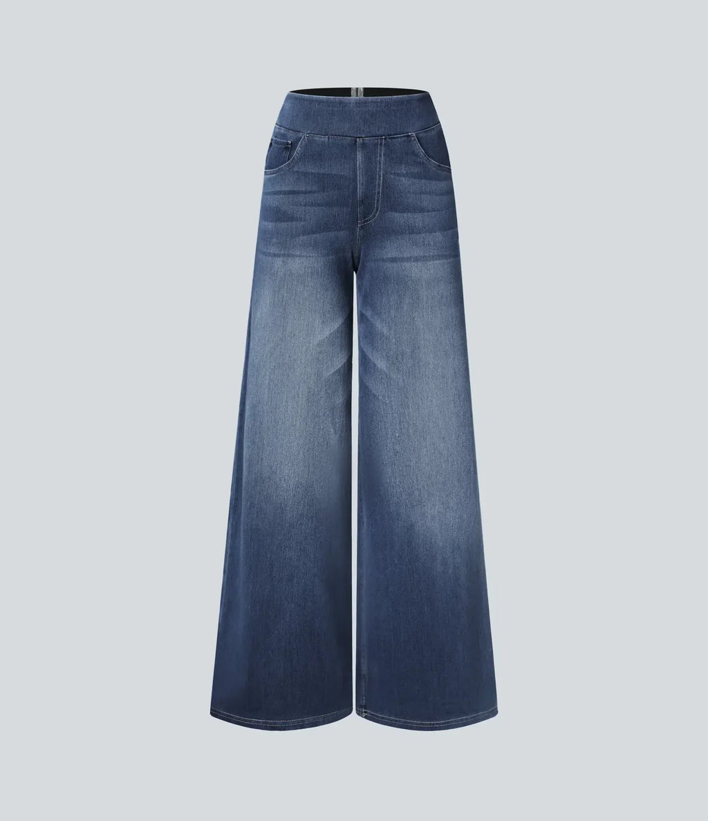Eve | Comfortabele &amp; Elastische Broek Met Hoge Taille