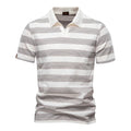 Vojta™ | Men's striped polo shirt for summer days
