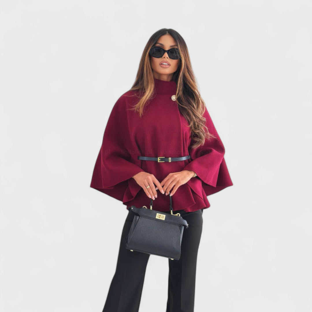 Léa | Veste papillon chic avec ceinture