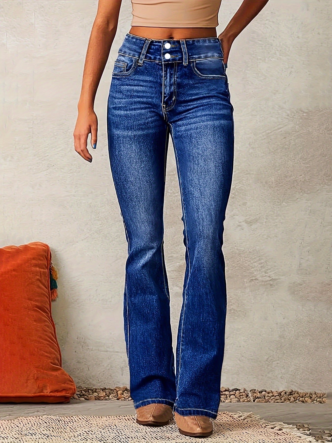Pauline | Jean évasé taille haute tendance