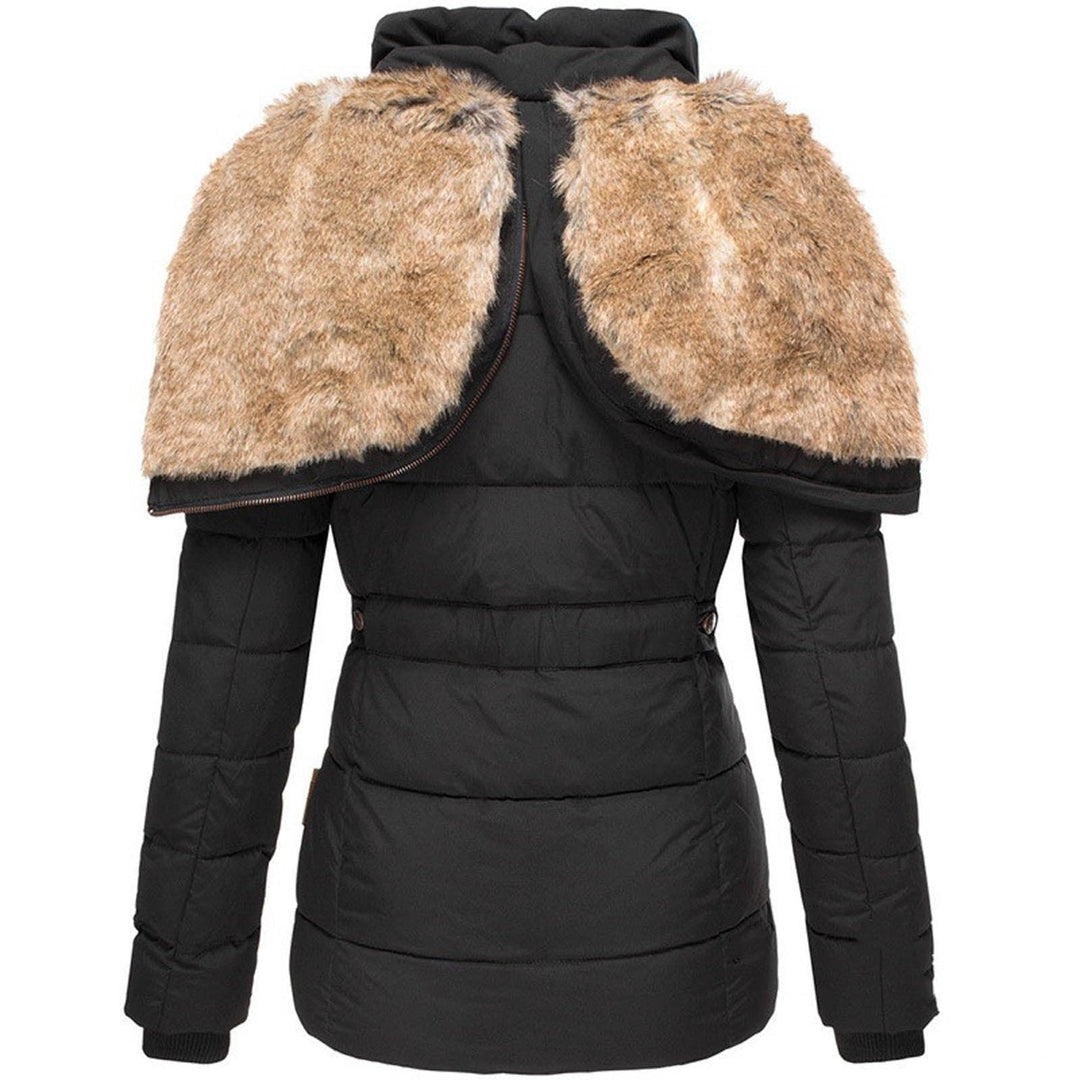 ANNELOROVA | Women's winter jacket with hood and tapered fit