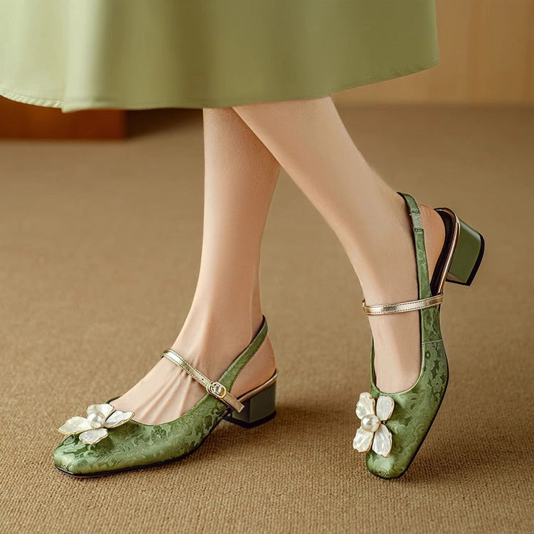 Genine | Escarpins à bride arrière