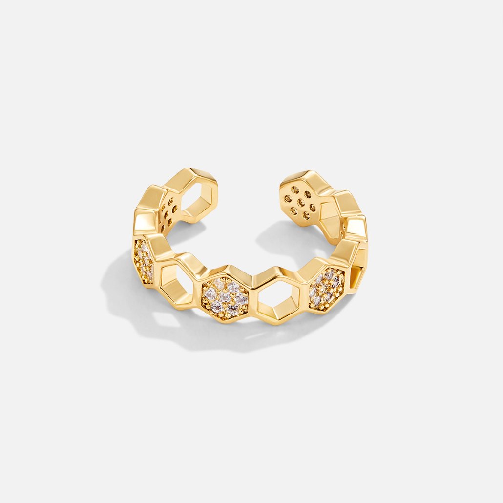 Bague Cinthia en or et cristal