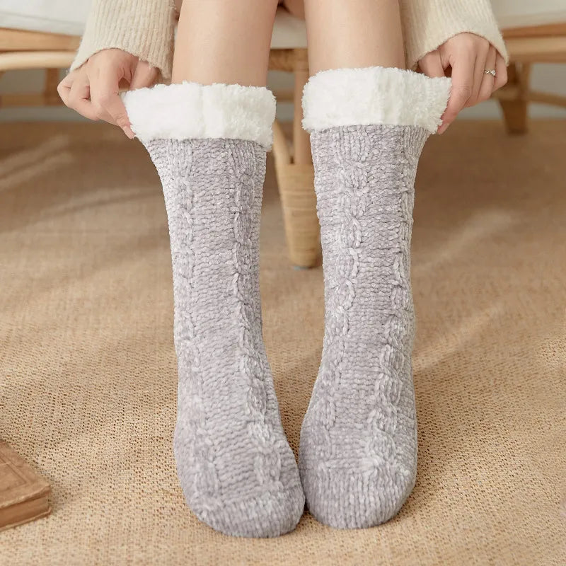 Charlotte | Chaussettes-chaussons d'intérieur