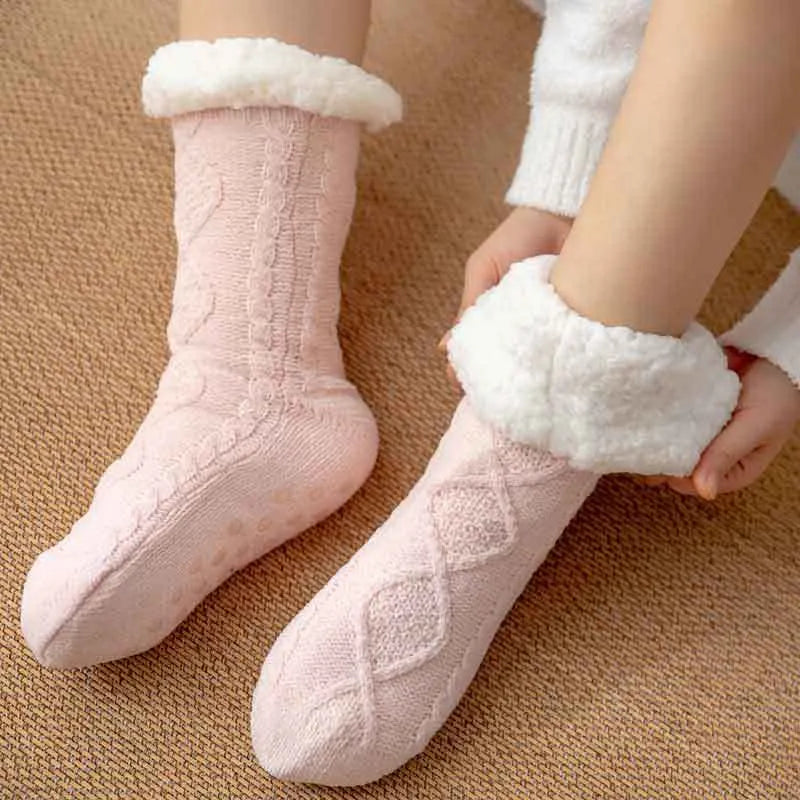 Pénélope | Chaussettes-chaussons d'intérieur