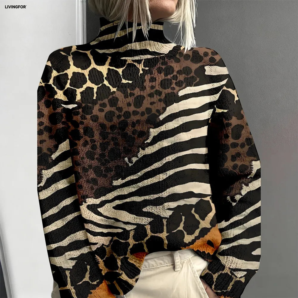Zaya | Pull moderne aux tons neutres et naturels