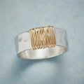 Bague Boho Thread en or