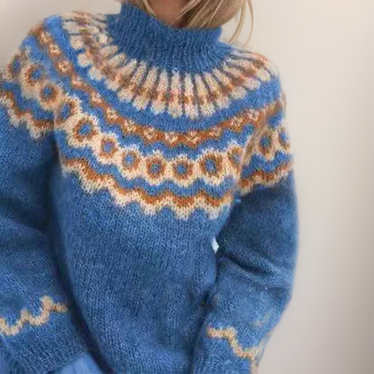 Sonja | Pull à col roulé douillet 