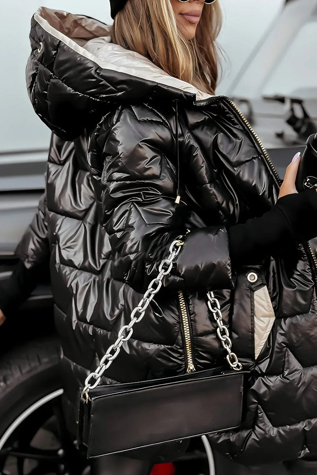 Nolwen™ | Stylish winter coat with hood and lining
