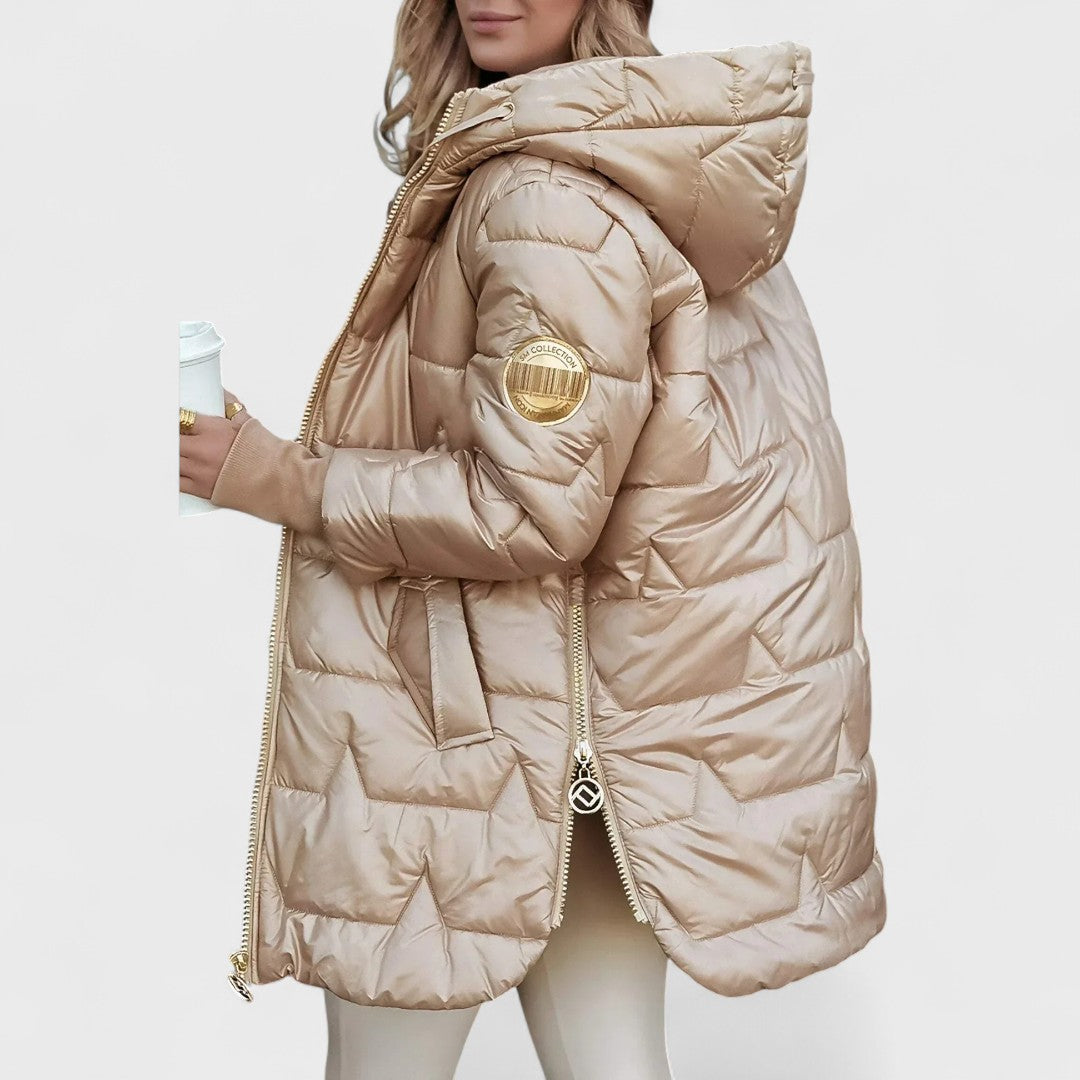 Nolwen | Manteau d'hiver élégant à capuche
