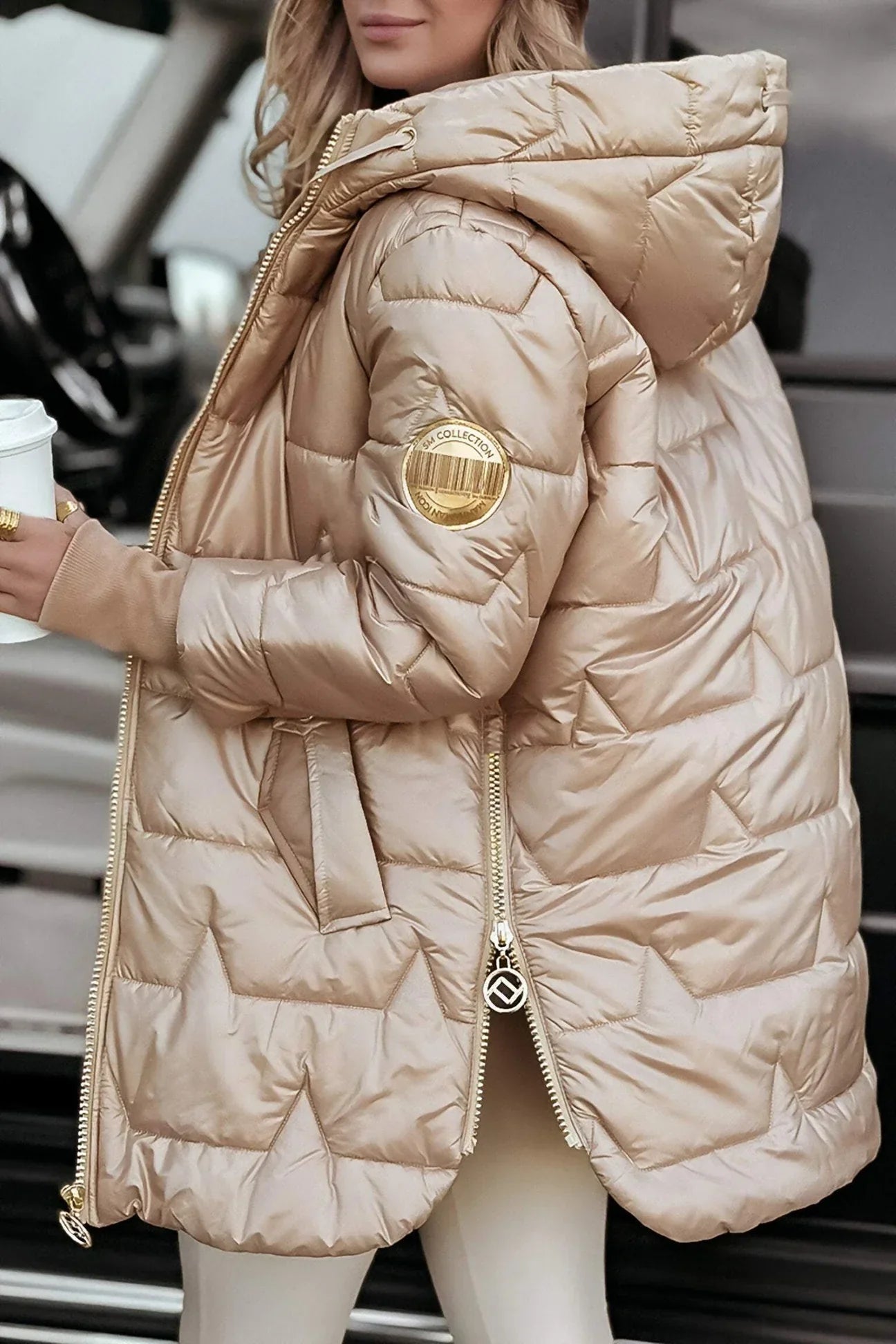 Nolwen™ | Stylish winter coat with hood and lining