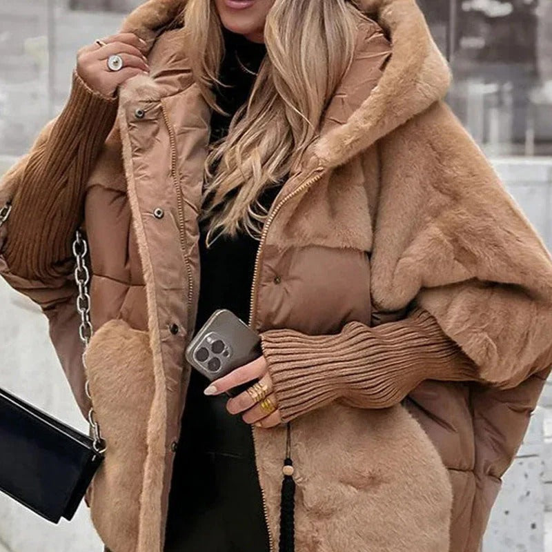 LENA | Stylish puffer jacket with hood 