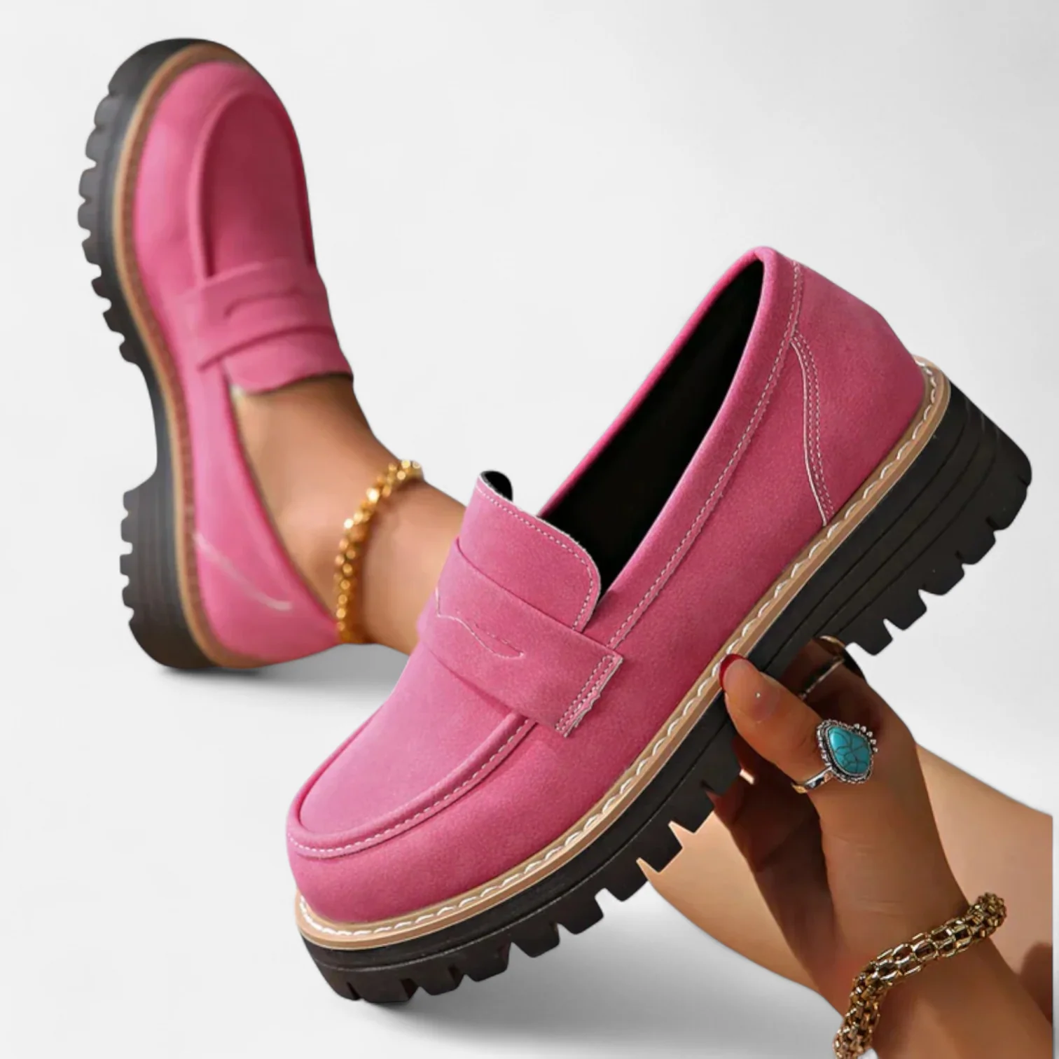 Mocassins Hyblo™ - L'élégance qui tient vraiment toute la journée 
