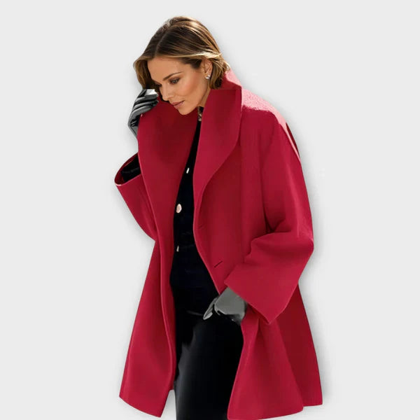 Emma™ | Premium windproof wool coat 