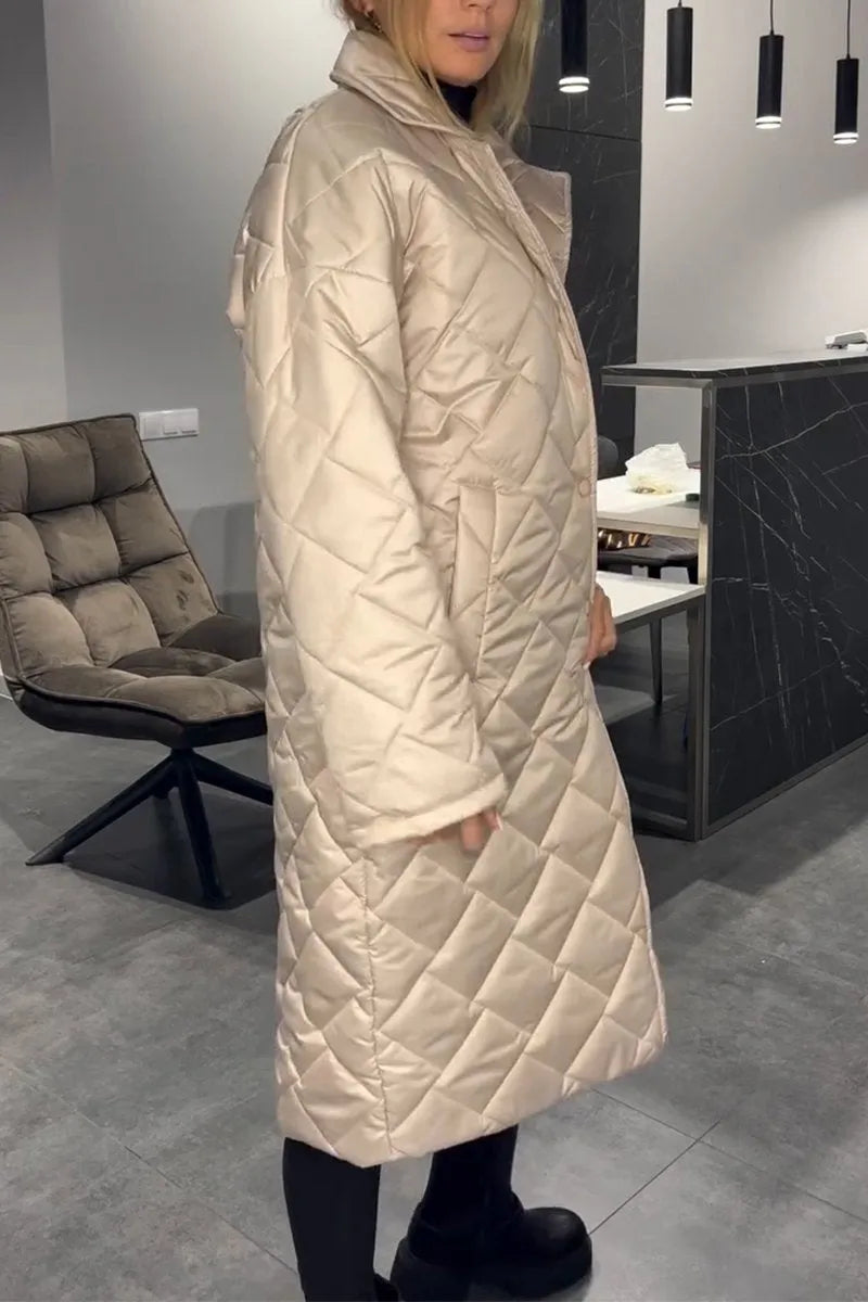 ADELINA™ – REVERSIBLE QUILTED COAT WITH LUXURY LINING