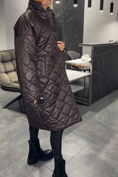ADELINA™ – REVERSIBLE QUILTED COAT WITH LUXURY LINING