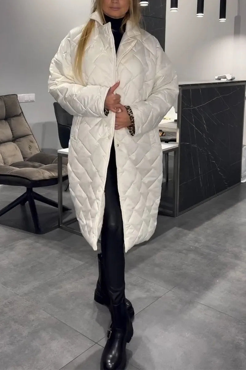 ADELINA™ – REVERSIBLE QUILTED COAT WITH LUXURY LINING