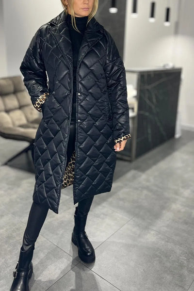 ADELINA™ – REVERSIBLE QUILTED COAT WITH LUXURY LINING