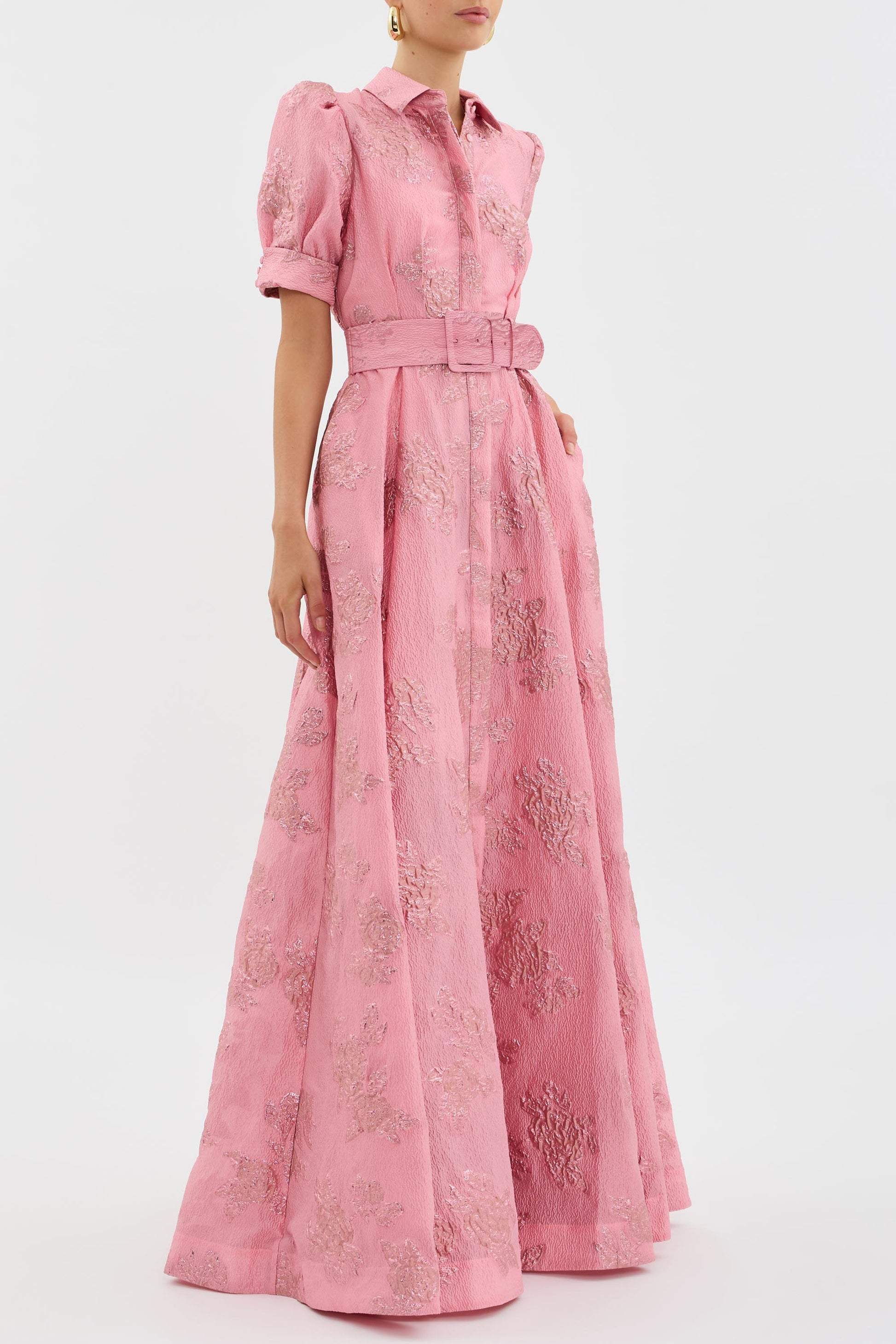 Celina™ | Short Puff Sleeve Dress