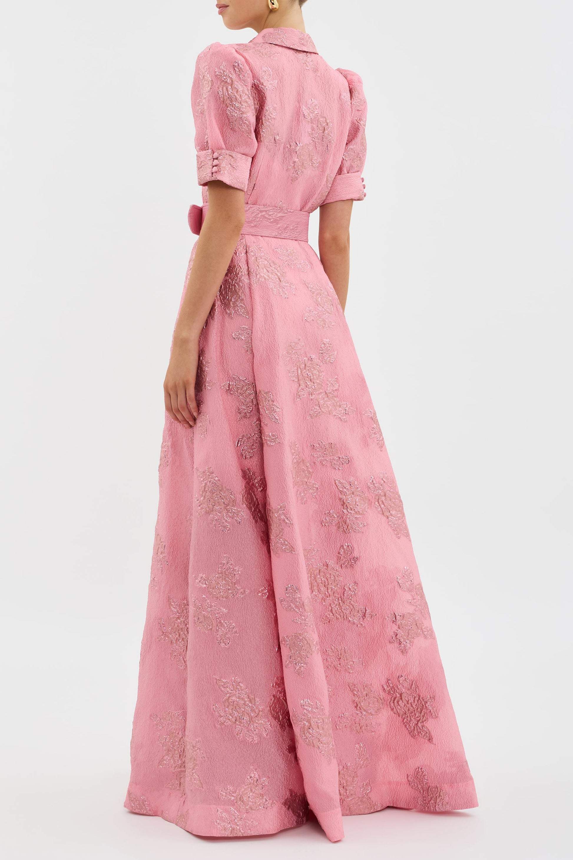 Celina™ | Short Puff Sleeve Dress