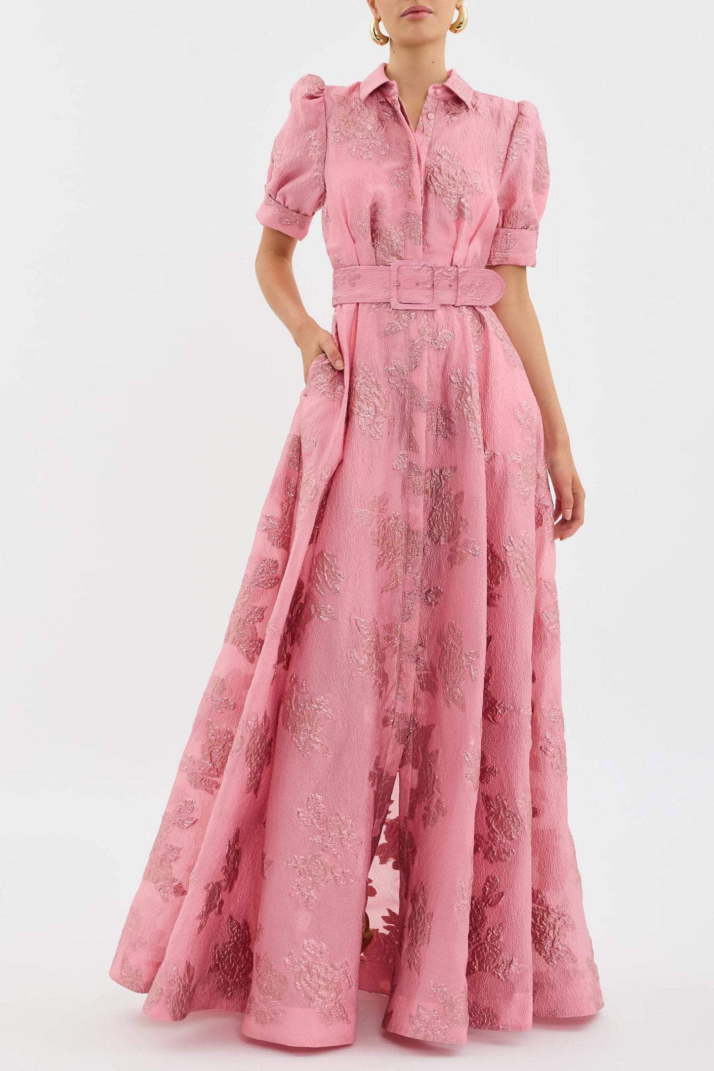Celina™ | Short Puff Sleeve Dress