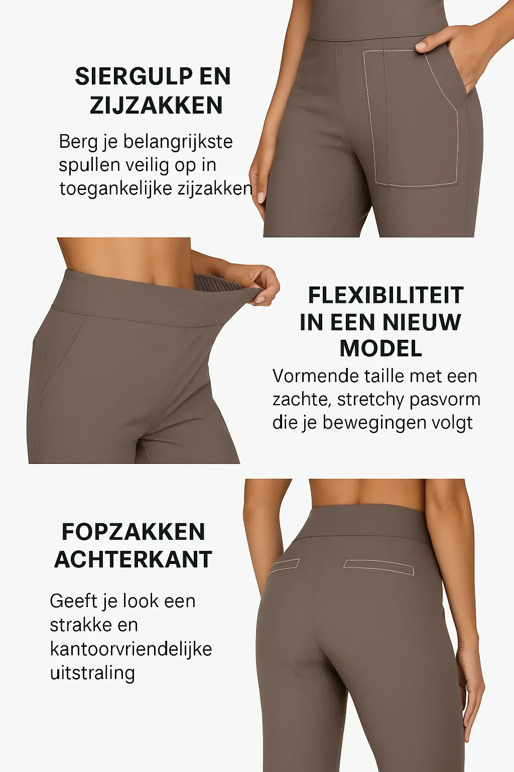 Mira | Pantalon stretch confortable 
