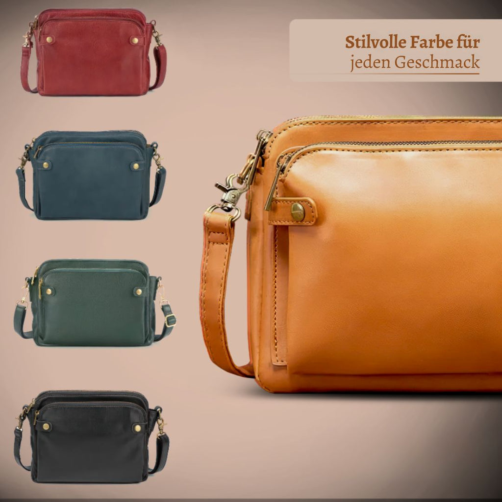 Sac à main Annika en cuir de haute qualité pour femme