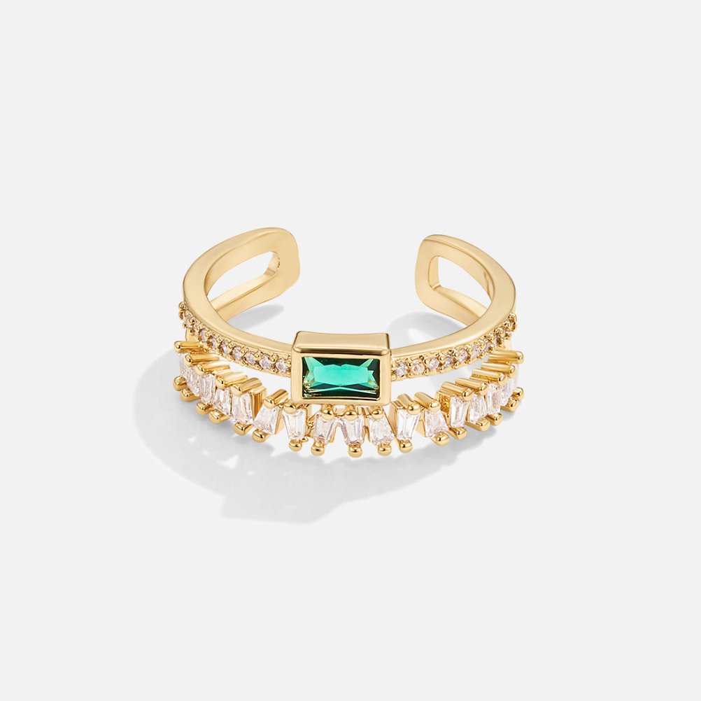 Eugenia - Bague en cristal stratifié