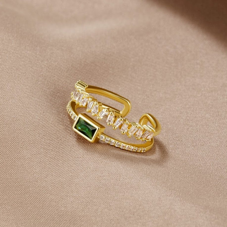 Eugenia - Bague en cristal stratifié