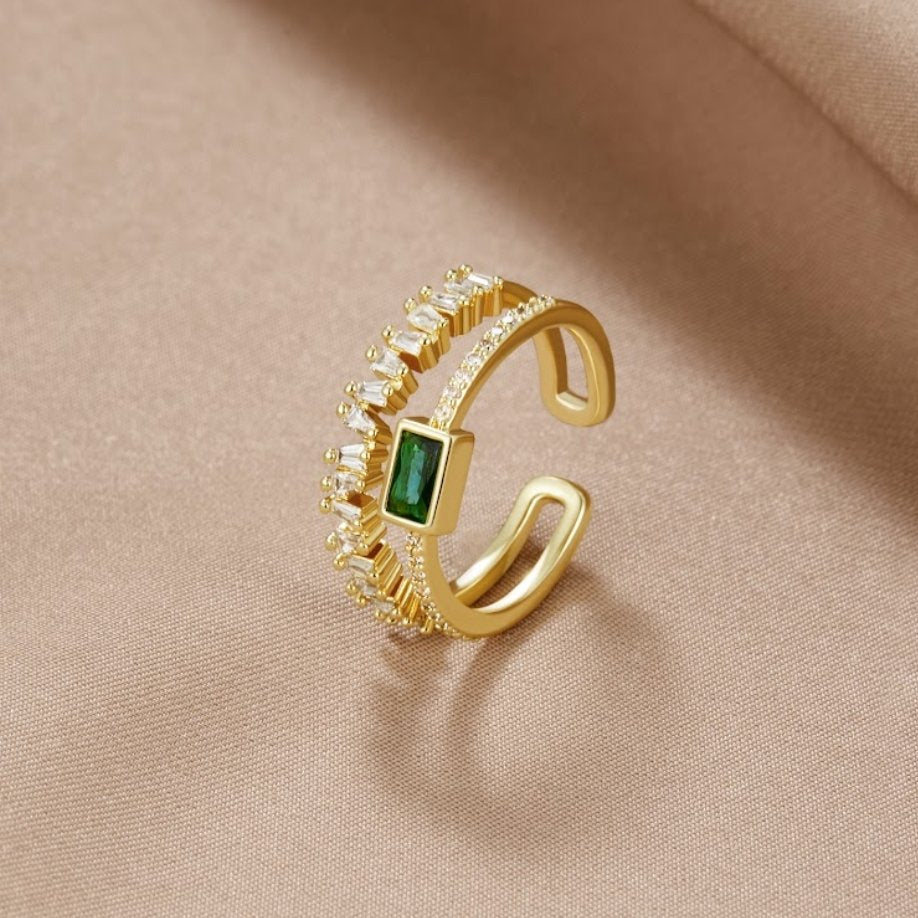 Eugenia - Bague en cristal stratifié