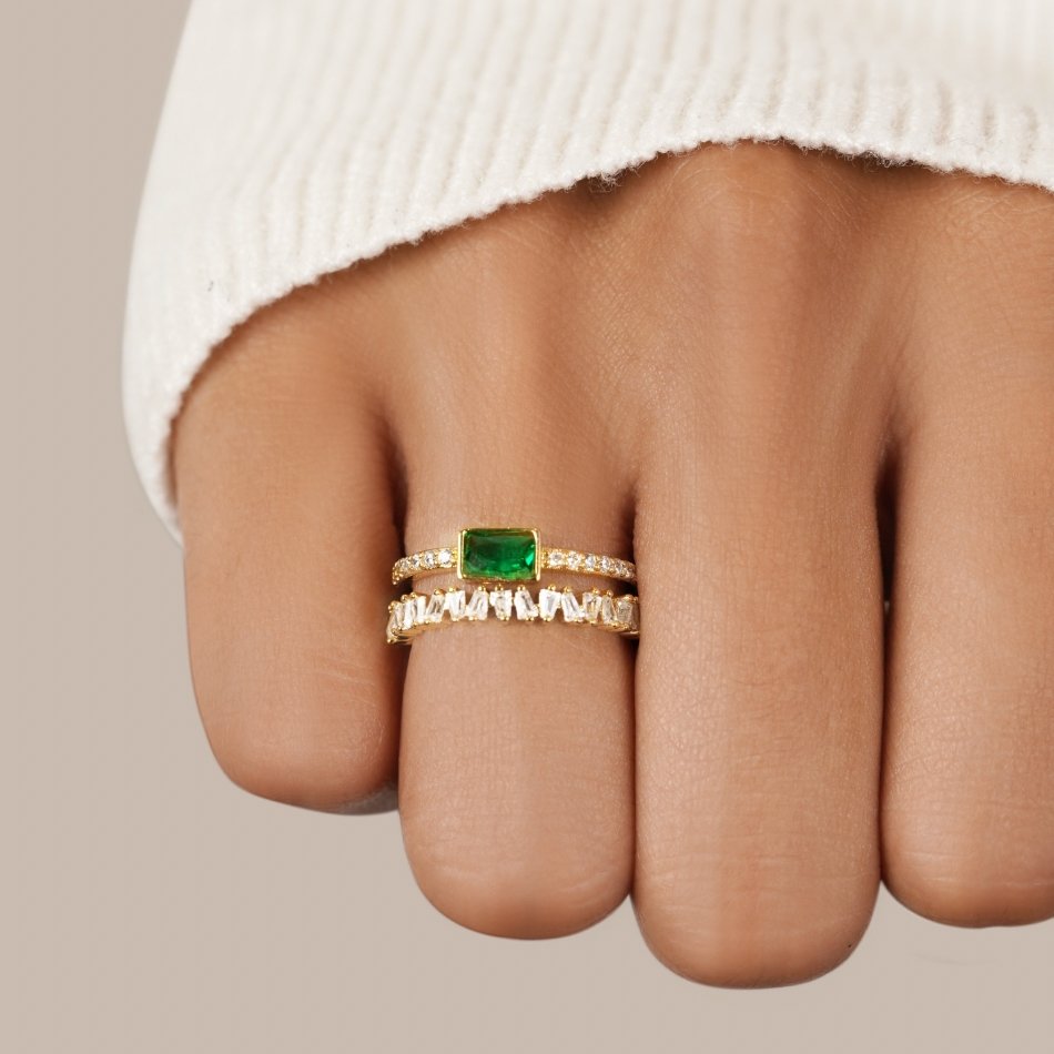 Eugenia - Bague en cristal stratifié