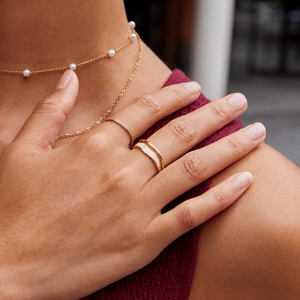 Rebeca - Bague à plusieurs rangs