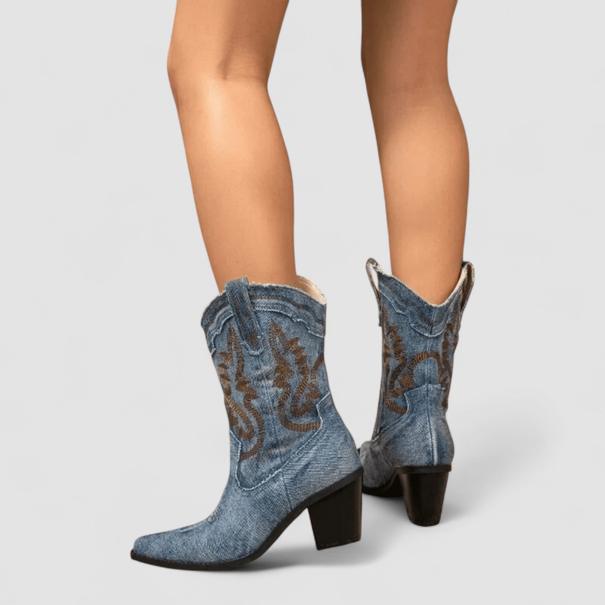 Bottines orthopédiques en denim Selena™