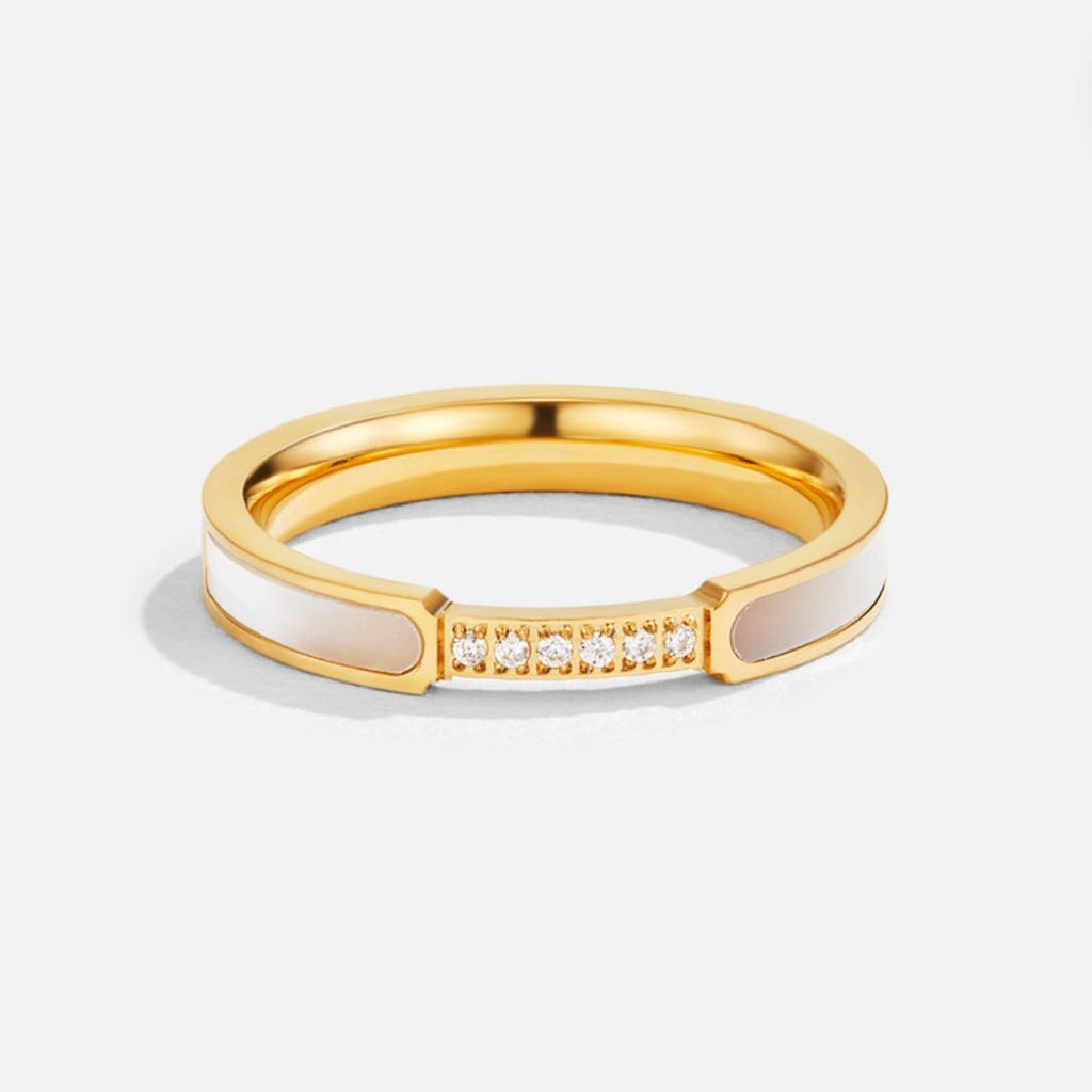 Bague Bibiana - Perle et Cristal