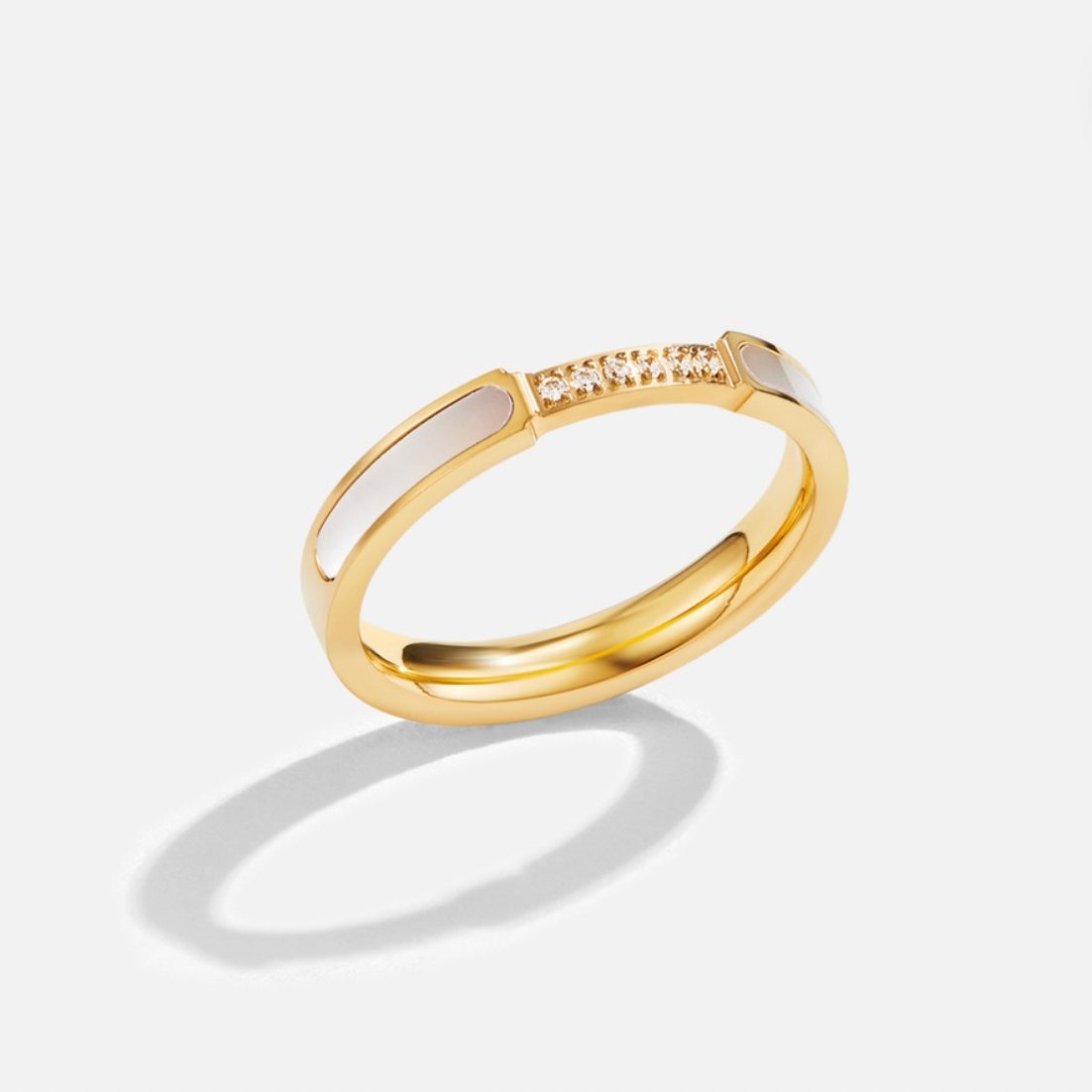 Bague Bibiana - Perle et Cristal