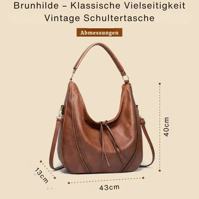Brunhilde - Classic Versatility Vintage Shoulder Bag