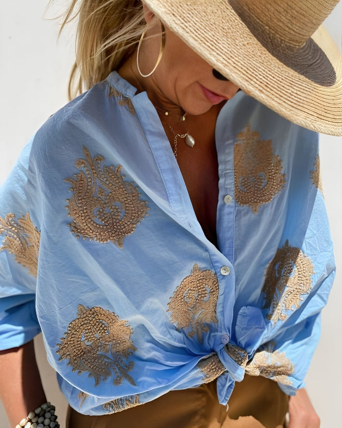 Simone™ | Ibiza style blouse