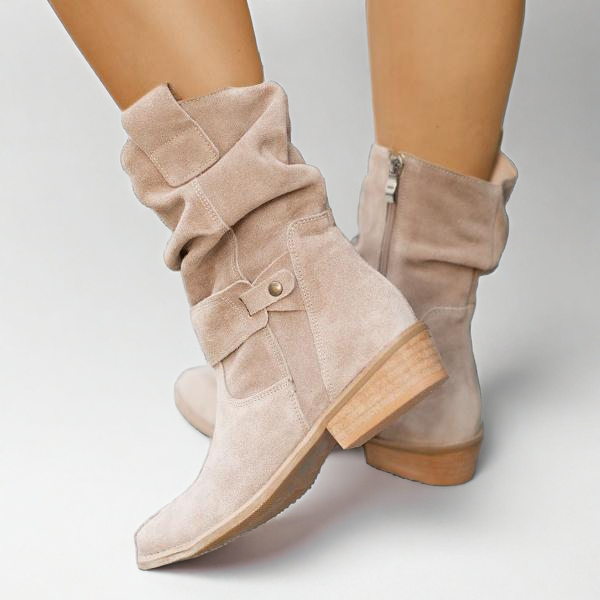 Bottes style cuir Maryam