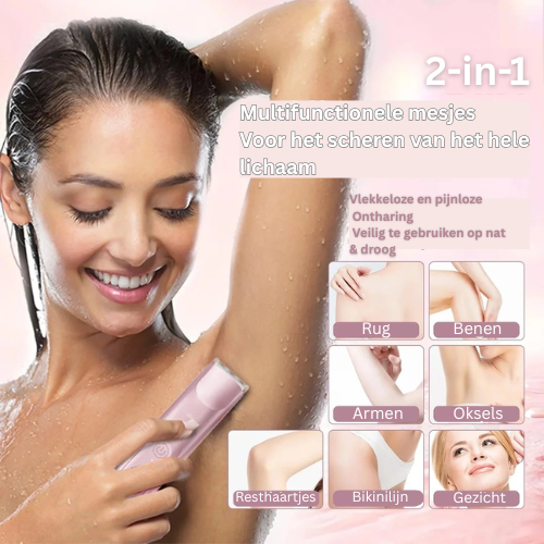 SilkEase™ 2-in-1 Trimmer- zijdezacht in seconden