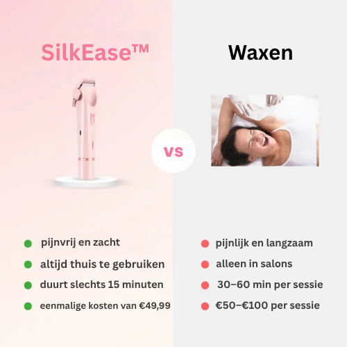 SilkEase™ 2-in-1 Trimmer- zijdezacht in seconden