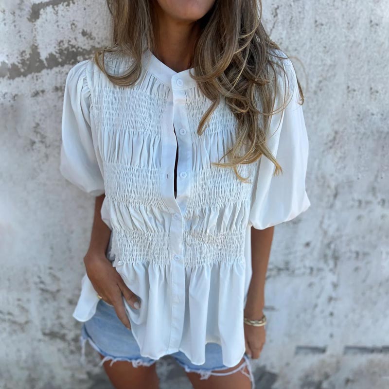 AUKJE™ | ELEGANT BLOUSE IN IBIZA STYLE