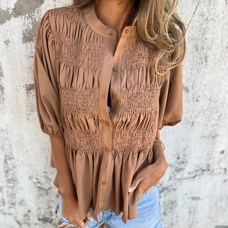 AUKJE™ | ELEGANT BLOUSE IN IBIZA STYLE
