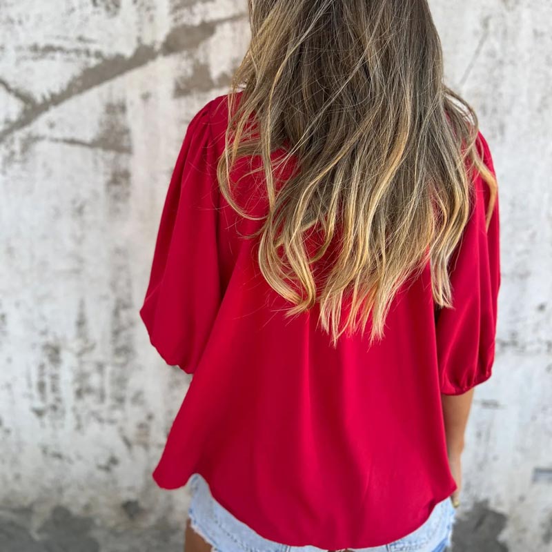 AUKJE™ | ELEGANT BLOUSE IN IBIZA STYLE